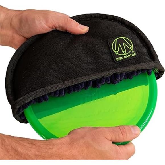 Disc Raptor - The Original Disc Golf Cleaning Tool with Microfiber & Turf - Picture 2 of 7